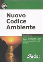 Nuovo codice ambiente