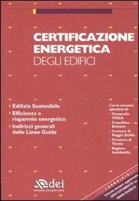 Certificazione energetica degli edifici - copertina