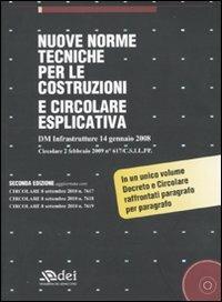 Nuove norme tecniche per le costruzioni e circolare esplicativa. Con CD-ROM - copertina