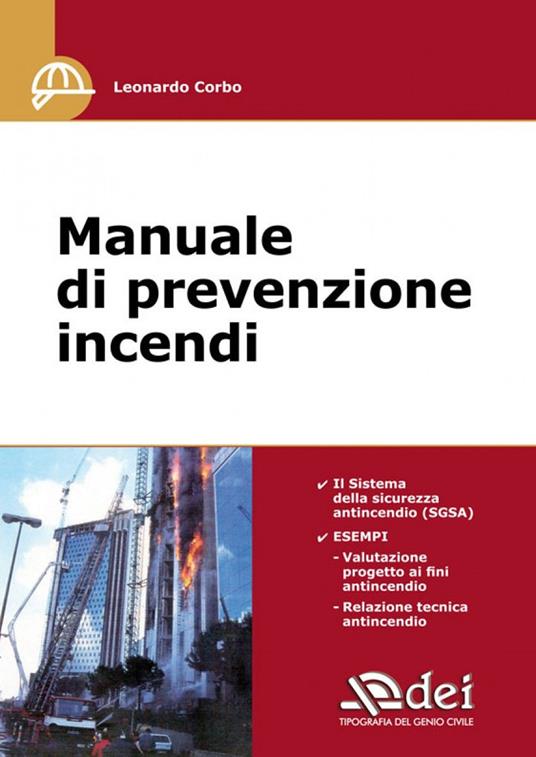 Manuale di prevenzione incendi - Leonardo Corbo - copertina