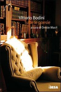 Tutte le poesie - Vittorio Bodini - copertina