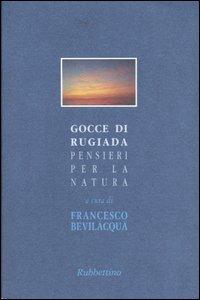 Gocce di rugiada. Pensieri per la natura - copertina