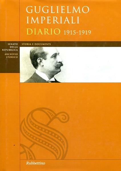 Diario 1915-1919 - Guglielmo Imperiali - copertina