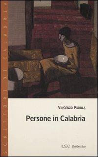 Persone in Calabria - Vincenzo Padula - copertina