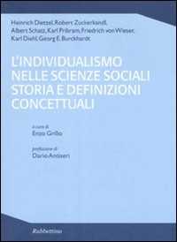 Image of L' individualismo nelle scienze sociali storia e definizioni concettuali