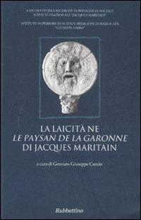 La laicità ne «Le paysan de la Garonne» di Jacques Maritain - copertina