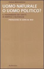 Uomo naturale o uomo politico? Il fondamento dei diritti in Martha C. Nussbaum