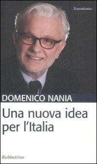 Una nuova idea per l'Italia - Domenico Nania - copertina