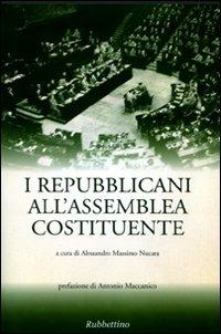 I repubblicani all'assemblea costituente - copertina