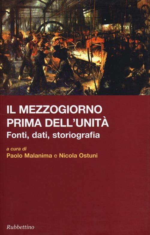 Il Mezzogiorno prima dell'Unità - copertina