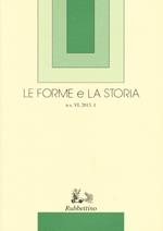 Le forme e la storia (2013). Vol. 1