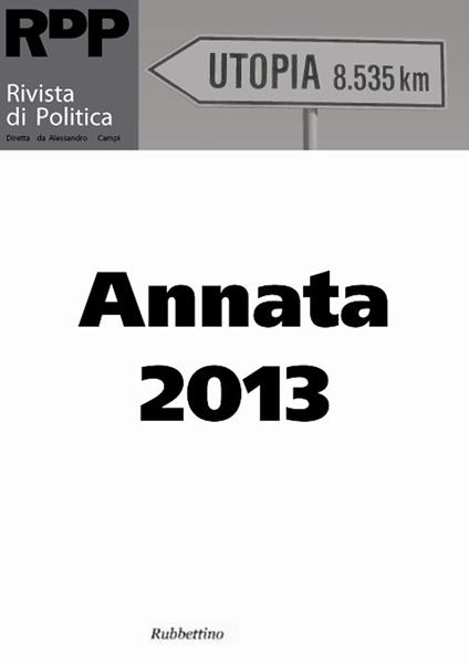 Rivista di politica annata 2013 - AA.VV. - ebook
