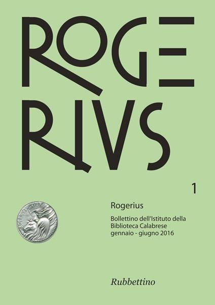 Rogerius (2016). Vol. 1 - copertina