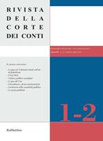 Rivista della Corte dei Conti (2016). Vol. 1-2