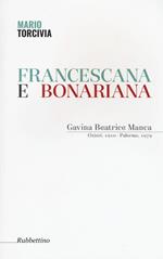 Francescana e bonariana. Gavina Beatrice Manca (Ozieri, 1910-Palermo, 1979)