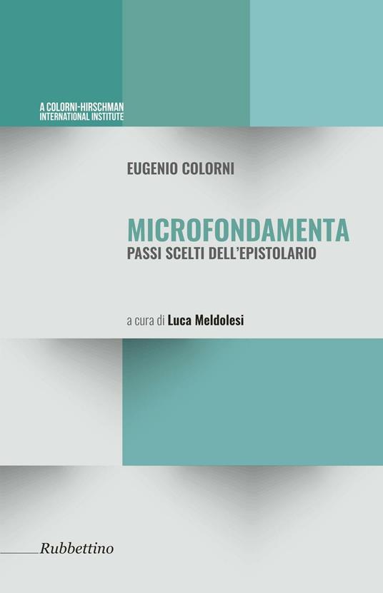 Microfondamenta. Passi scelti dell'epistolario - Eugenio Colorni - copertina