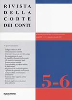 Rivista della Corte dei Conti. Vol. 5-6