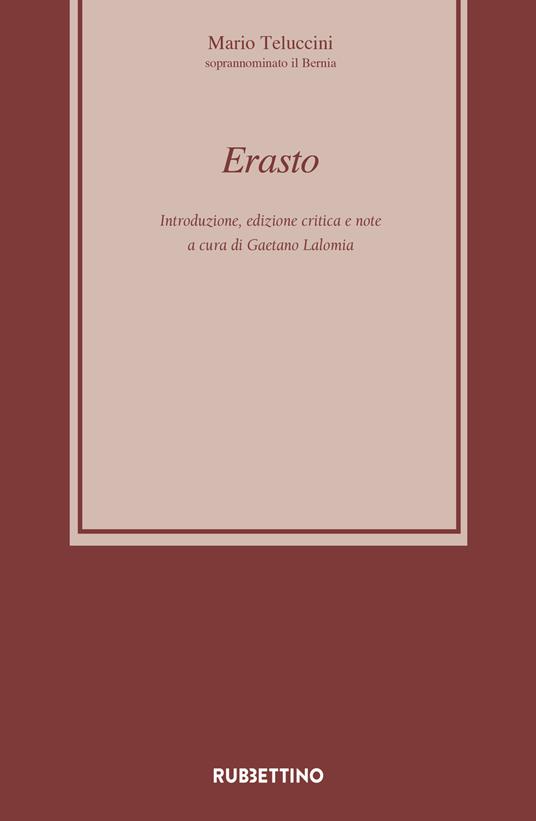 Erasto - Mario Teluccini - copertina