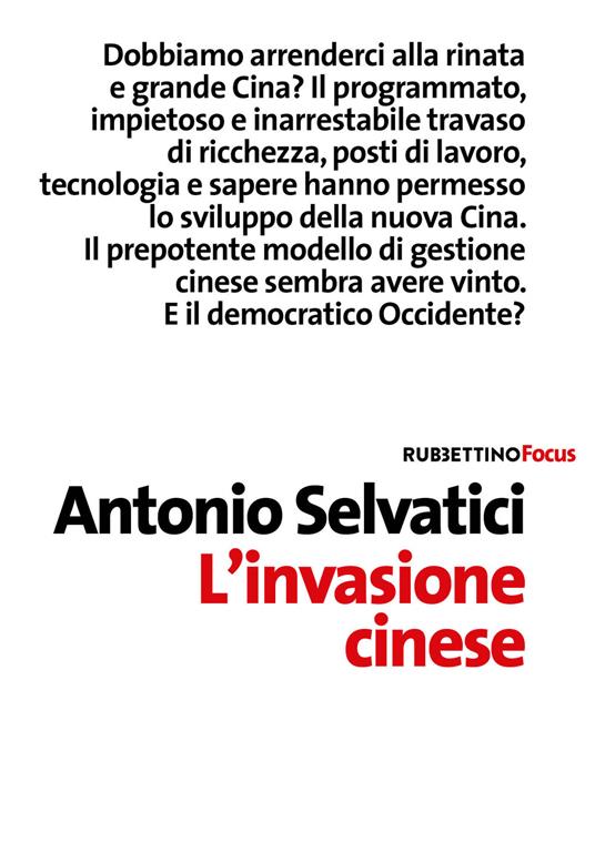 L' invasione cinese - Antonio Selvatici - copertina