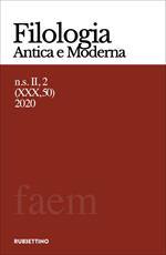 Filologia antica e moderna (2020). Vol. 50