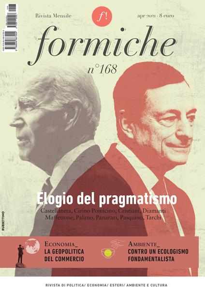 Formiche (2021). Vol. 168: Elogio del pragmatismo. - copertina