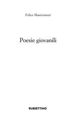 Poesie giovanili