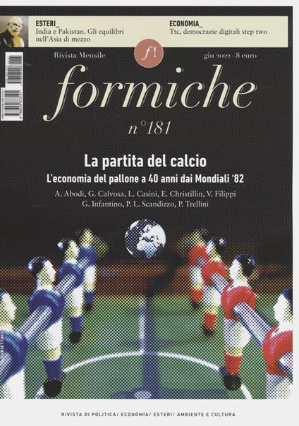 Formiche (2022). Vol. 181 - copertina