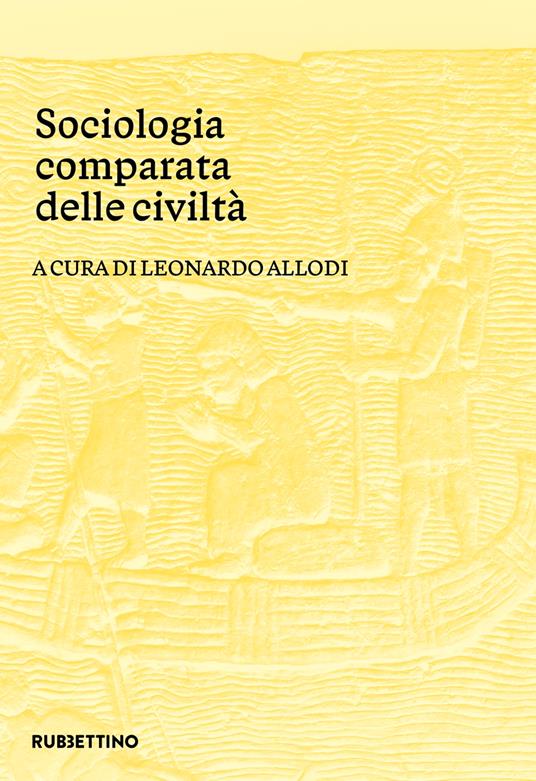 Sociologia comparata delle civiltà - copertina