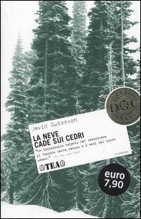 La neve cade sui cedri - David Guterson - copertina