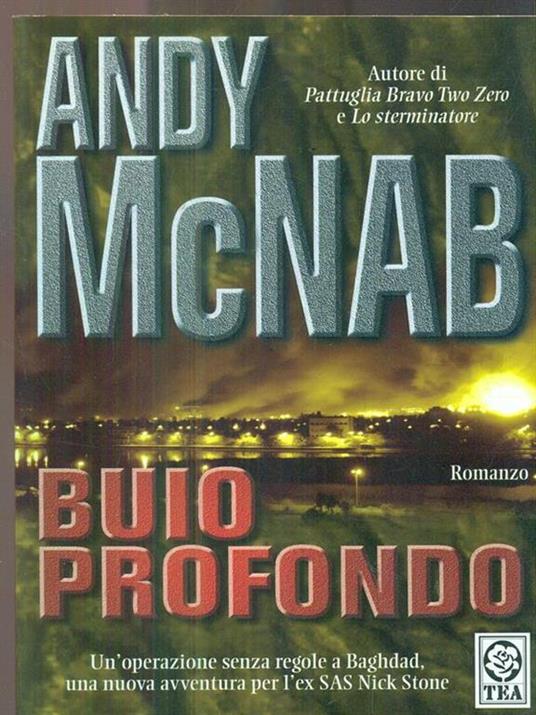 Buio profondo - Andy McNab - copertina