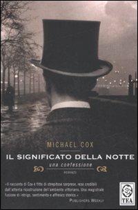 Il significato della notte - Michael Cox - copertina