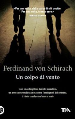 Un colpo di vento - Ferdinand von Schirach - copertina