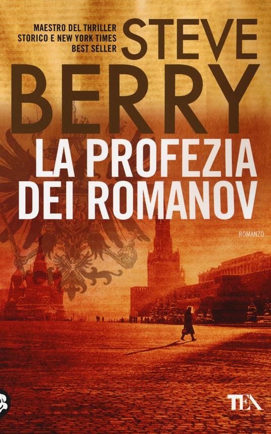 La profezia dei Romanov - Steve Berry - copertina