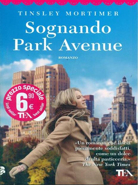 Sognando Park Avenue - Tinsley Mortimer - copertina