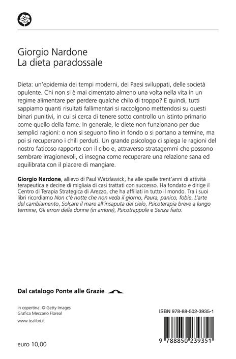 La dieta paradossale - Giorgio Nardone - 2