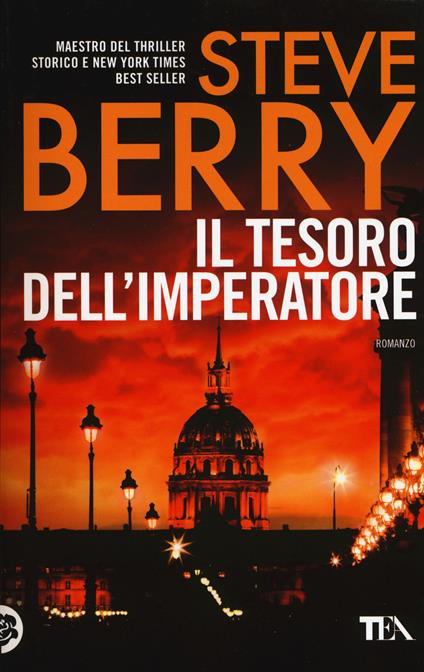 Il tesoro dell'imperatore - Steve Berry - copertina