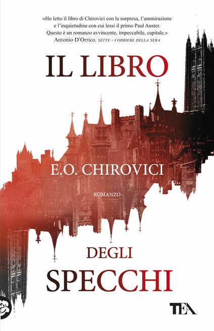 Il libro degli specchi - E. O. Chirovici - copertina