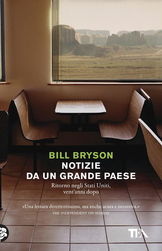 Notizie da un grande paese - Bill Bryson - copertina