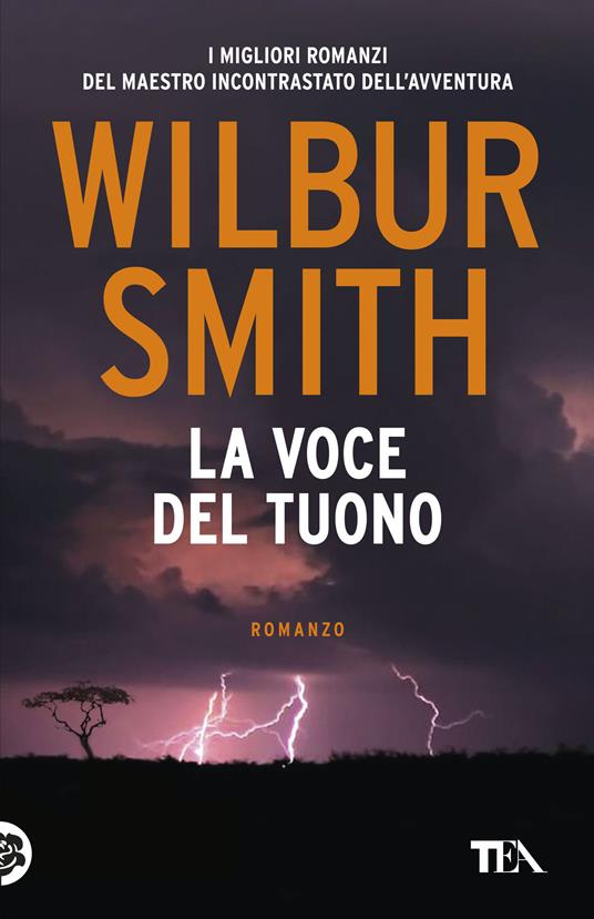 La voce del tuono - Wilbur Smith - copertina