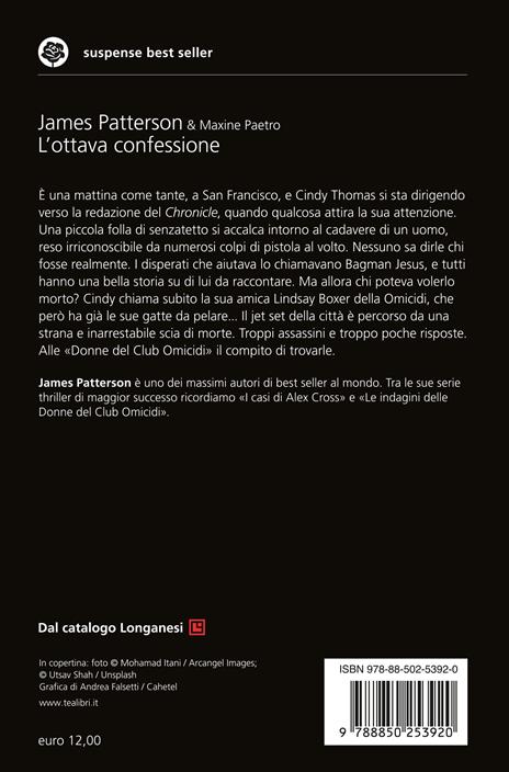 L'ottava confessione - James Patterson,Maxine Paetro - 2