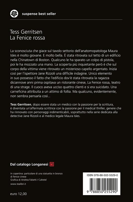 La fenice rossa - Tess Gerritsen - 2