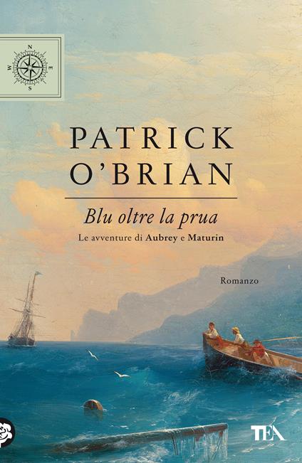 Blu oltre la prua - Patrick O'Brian - copertina