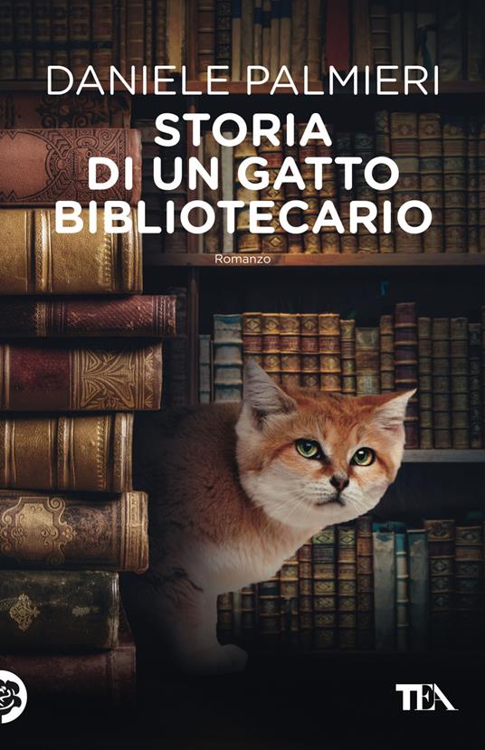 Storia di un gatto bibliotecario - Daniele Palmieri - copertina