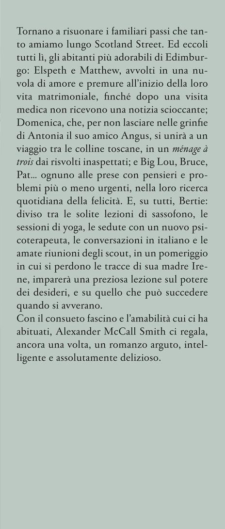 Un po' di cioccolato, Bertie? Le storie del 44 Scotland Street - Alexander McCall Smith - 2