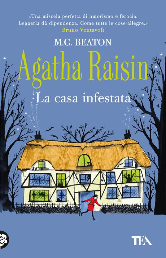 La casa infestata. Agatha Raisin - M. C. Beaton - copertina