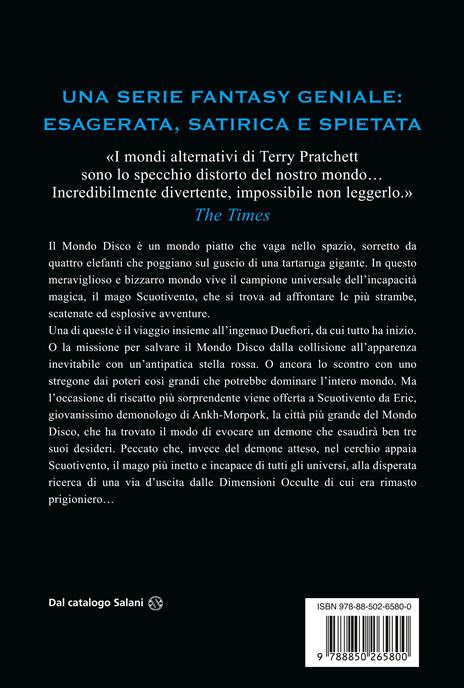 Il ciclo di scuotivento: Il colore della magia-La luce fantastica-Stregoneria-Eric - Terry Pratchett - 4