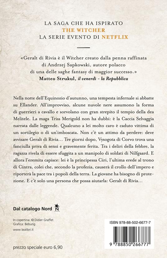 La torre della rondine. The Witcher. Vol. 6 - Andrzej Sapkowski - Libro -  TEA - SuperTEA