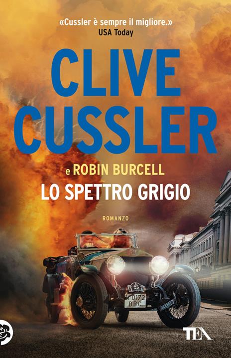 Lo spettro grigio - Clive Cussler,Robin Burcell - copertina