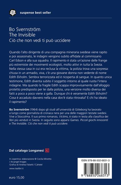 The invisible. Ciò che non vedi ti può uccidere - Bo Svernström - 2