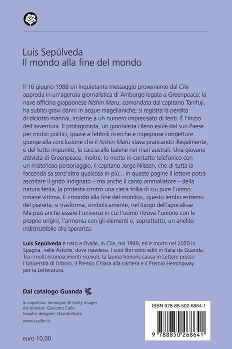 Il mondo alla fine del mondo - Luis Sepúlveda - 2